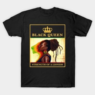 Black Queen (Lioness) T-Shirt